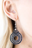 Paparazzi "My Favorite Color is Glitter" Silver Earrings Paparazzi Jewelry