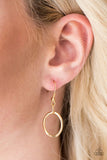 Paparazzi "Top Boss" Gold Necklace & Earring Set Paparazzi Jewelry