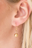 Paparazzi "Beaded Beauty" Gold Necklace & Earring Set Paparazzi Jewelry