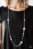 Paparazzi "Lost Safari" Pink Necklace & Earring Set Paparazzi Jewelry