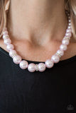 Paparazzi "You Had Me At Pearls" Pink Necklace & Earring Set Paparazzi Jewelry