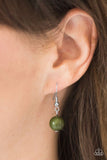 Paparazzi "Marvelously Modern" Green Necklace & Earring Set Paparazzi Jewelry