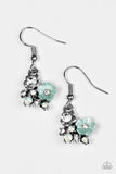 Paparazzi "Happiness Blooms From Within" Green Earrings Paparazzi Jewelry