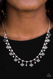 Paparazzi "With Open Hearts" Pink Necklace & Earring Set Paparazzi Jewelry