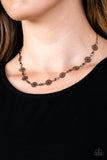 Paparazzi "WHEEL Power" Black Necklace & Earring Set Paparazzi Jewelry