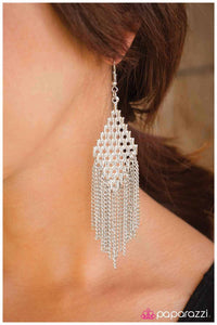 Paparazzi "Lunatic Fringe" earring Paparazzi Jewelry