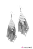 Paparazzi "Lunatic Fringe" earring Paparazzi Jewelry