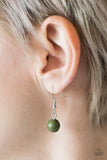 Paparazzi "Amazon Amateur" Green Necklace & Earring Set Paparazzi Jewelry