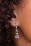 Paparazzi "Aspire" Pink Beads Pendant Silver Tone Necklace & Earring Set Paparazzi Jewelry