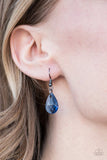 Paparazzi "Storm Warning" Blue Necklace & Earring Set Paparazzi Jewelry