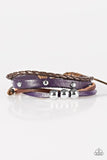 Paparazzi "Discovery Bay" Purple Bracelet Paparazzi Jewelry