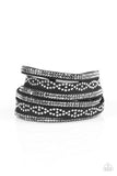 Paparazzi "Attitude is Everything" Black Wrap Bracelet Paparazzi Jewelry