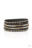 Paparazzi "Runaway Runway" Black Wrap Bracelet Paparazzi Jewelry