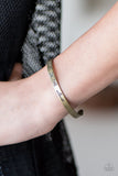 Paparazzi "I Put My Trust In You" Brass "TRUST IN THE LORD" Engraved Cuff Bracelet Paparazzi Jewelry