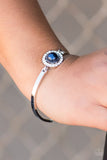 Paparazzi "Glamour Icon" Blue Bracelet Paparazzi Jewelry