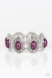 Paparazzi "Ventura Vogue" Purple Bracelet Paparazzi Jewelry