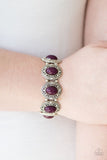 Paparazzi "Ventura Vogue" Purple Bracelet Paparazzi Jewelry