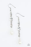 Paparazzi "Social Climber" White Earrings Paparazzi Jewelry