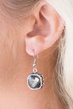 Paparazzi "Turn On The Swag" Silver Earrings Paparazzi Jewelry