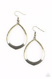 Paparazzi "Radically Rustic" Brass Earrings Paparazzi Jewelry