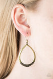 Paparazzi "Radically Rustic" Brass Earrings Paparazzi Jewelry