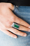 Paparazzi "Titleholder" Green Ring Paparazzi Jewelry