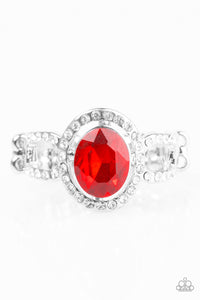 Paparazzi "Wheres My Prince?" Red Ring Paparazzi Jewelry