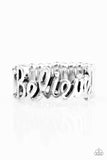 Paparazzi "When You Believe" Silver Tone  Engraved "BELIEVE" Ring Paparazzi Jewelry