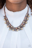 Paparazzi "The FIERCE Lady" Multi Necklace & Earring Set Paparazzi Jewelry