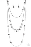 Paparazzi "CHIC-ing Revenge" Multi Necklace & Earring Set Paparazzi Jewelry