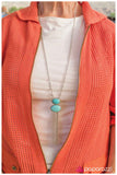 Paparazzi "Natural Instincts - Blue" necklace Paparazzi Jewelry