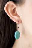 Paparazzi "Bedrock Betty" Copper Necklace & Earring Set Paparazzi Jewelry