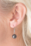 Paparazzi "Pop The Bubbly" Black Necklace & Earring Set Paparazzi Jewelry
