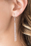 Paparazzi "Girl Glimmer" Black Necklace & Earring Set Paparazzi Jewelry