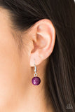 Paparazzi "Wonderfully Colorful" Purple Necklace & Earring Set Paparazzi Jewelry