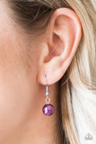 Paparazzi "Lady Boss" Purple Necklace & Earring Set Paparazzi Jewelry