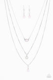 Paparazzi "Mixed Messages" Pink Necklace & Earring Set Paparazzi Jewelry