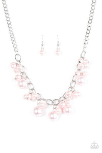 Paparazzi "Celebrity Treatment" Pink Necklace & Earring Set Paparazzi Jewelry