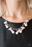 Paparazzi "Celebrity Treatment" Pink Necklace & Earring Set Paparazzi Jewelry