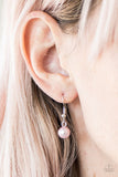 Paparazzi "Celebrity Treatment" Pink Necklace & Earring Set Paparazzi Jewelry