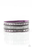 Paparazzi "Spectacular Shimmer" Purple Wrap Bracelet Paparazzi Jewelry