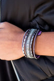 Paparazzi "Spectacular Shimmer" Purple Wrap Bracelet Paparazzi Jewelry