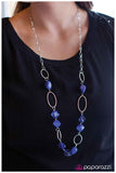 Paparazzi "Out of the Blue" necklace Paparazzi Jewelry