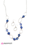 Paparazzi "Out of the Blue" necklace Paparazzi Jewelry