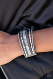 Paparazzi "Spectacular Shimmer" Silver Wrap Bracelet Paparazzi Jewelry