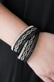 Paparazzi "Attitude is Everything" Black Wrap Bracelet Paparazzi Jewelry