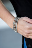 Paparazzi "Uniquely Upscale" Black Bracelet Paparazzi Jewelry