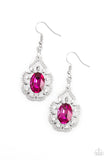 Paparazzi "Chicly Courtesan" Pink Earrings Paparazzi Jewelry