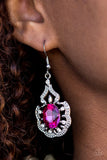 Paparazzi "Chicly Courtesan" Pink Earrings Paparazzi Jewelry