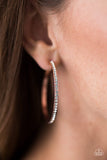 Paparazzi "Celebrity Sparkle" Copper Earrings Paparazzi Jewelry